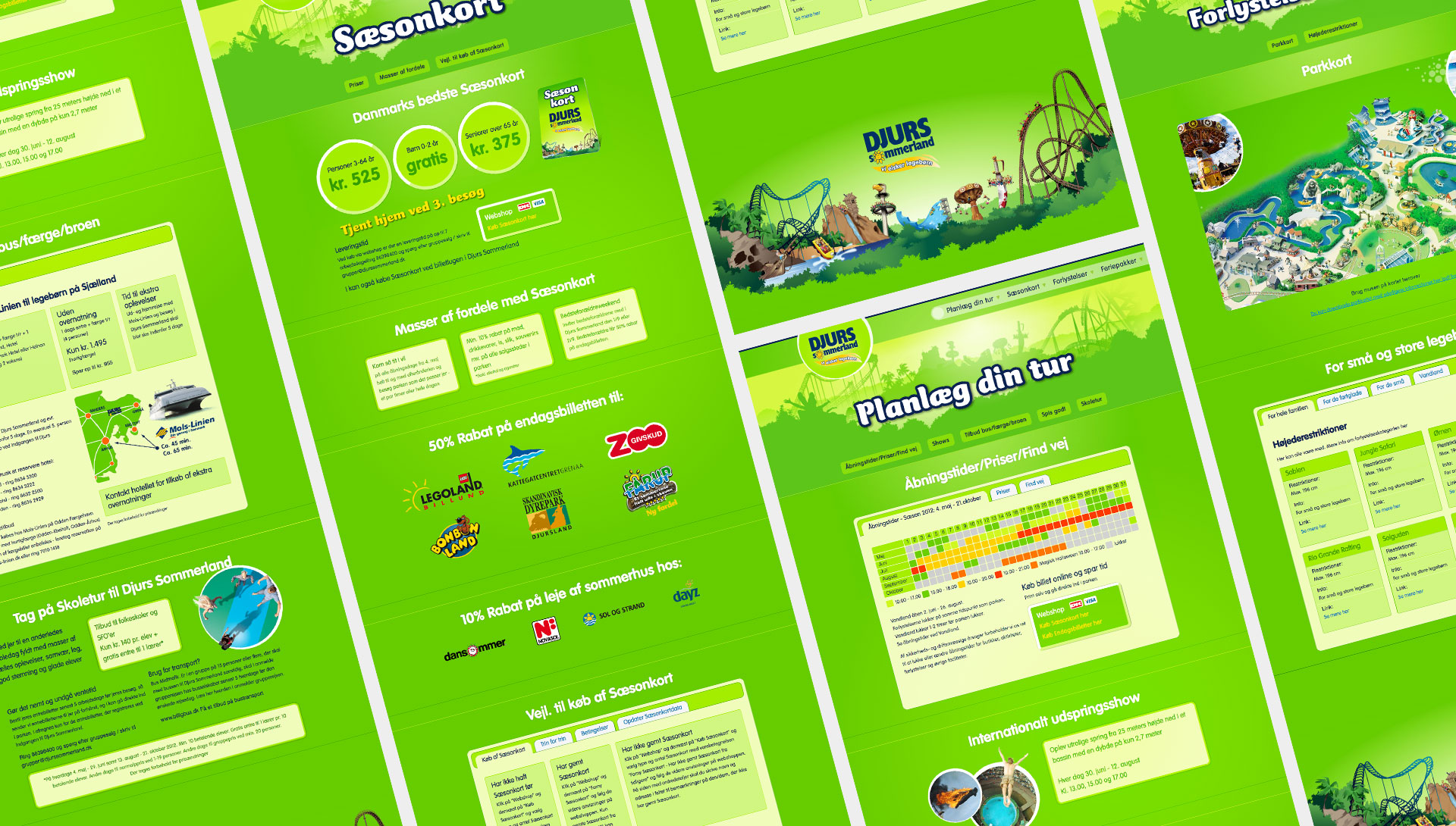 Djurs Sommerland website templates